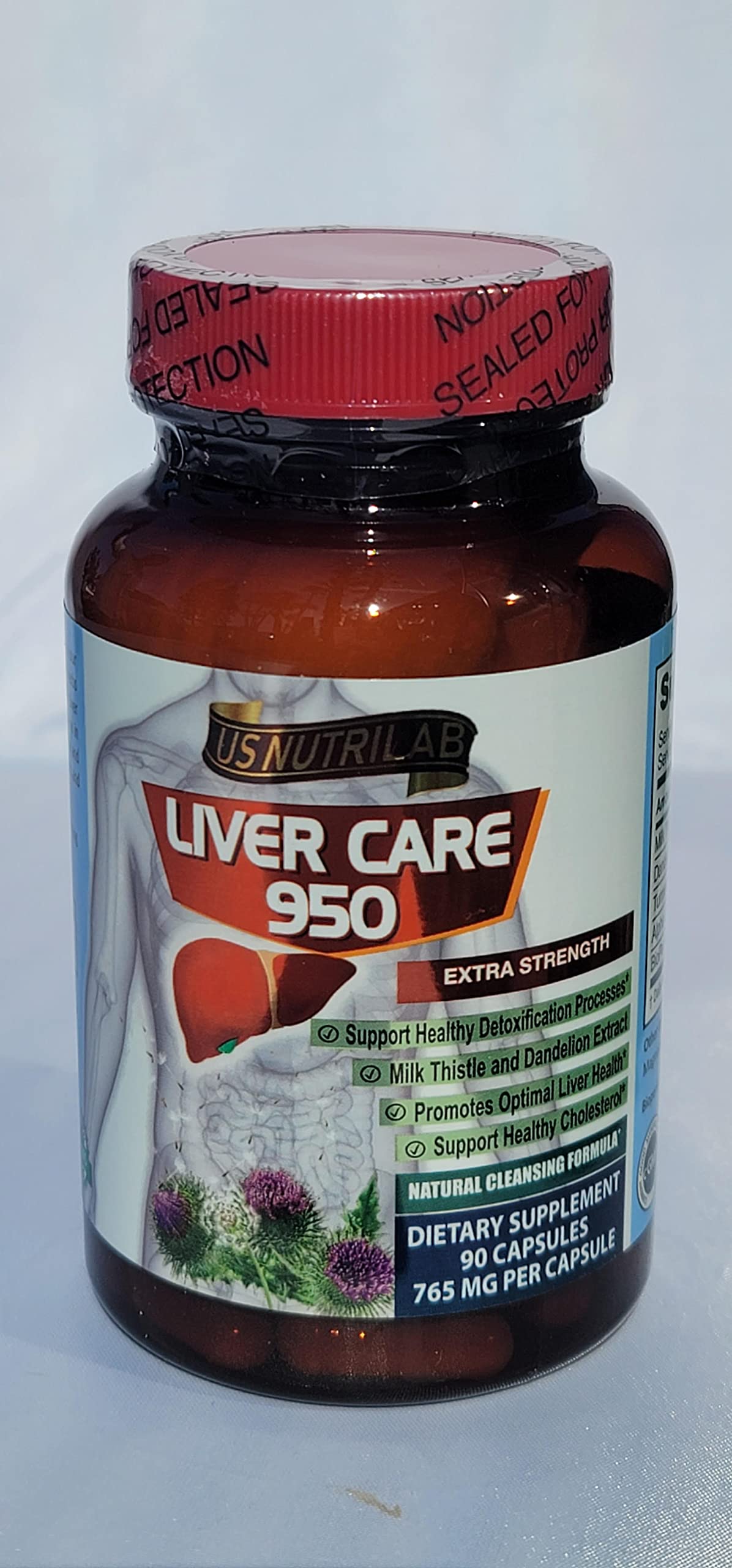 LifeWell Liver Care 950 Extra Strength - 90 Capsules