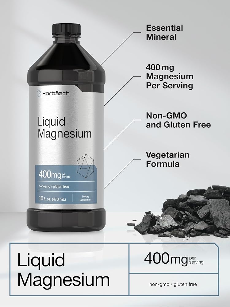 Horbäach Liquid Magnesium Mineral Complex - 16 fl oz - image 4