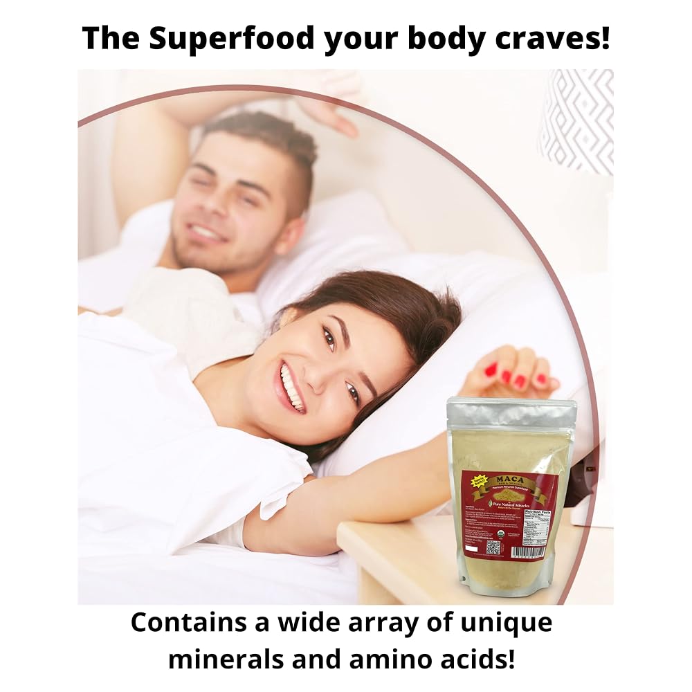 Pure Natural Miracles Peruvian Maca Root Powder - 1 lb - image 2