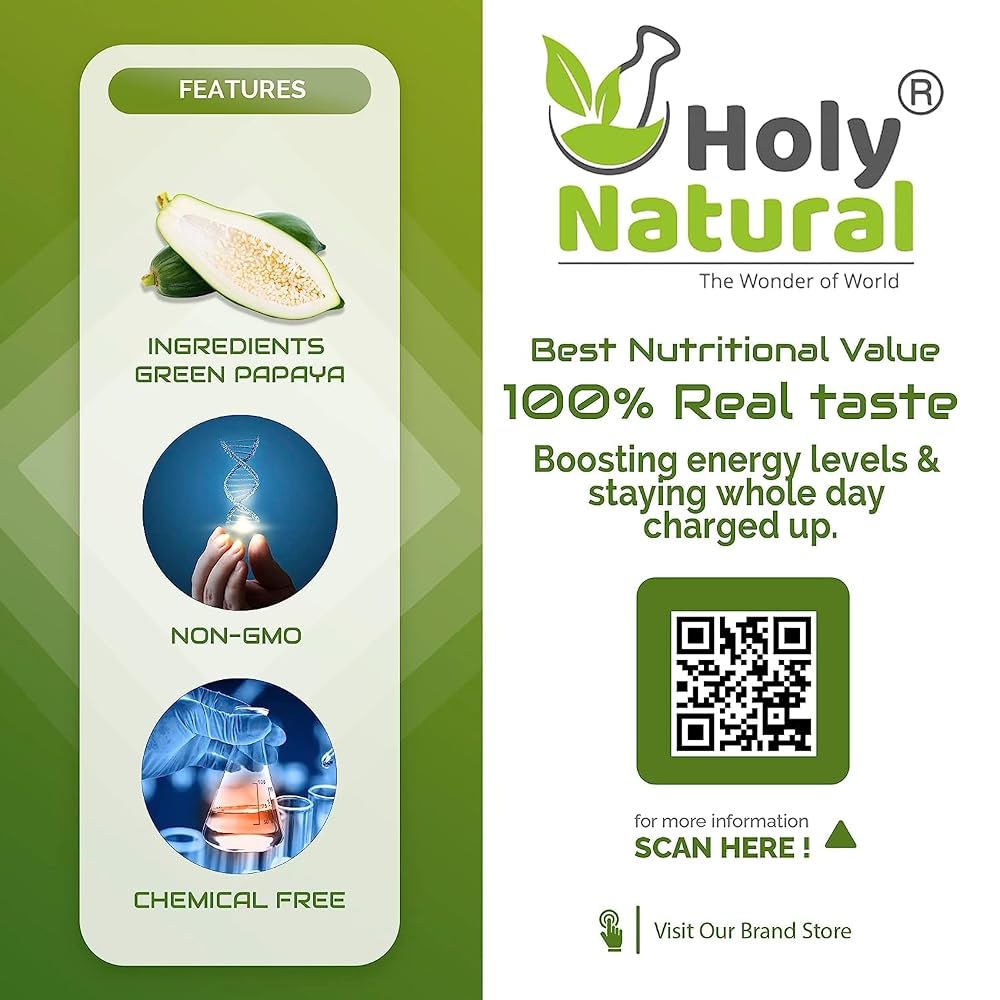 Sheltr Green Papaya Fruit Powder - 250g - image 4