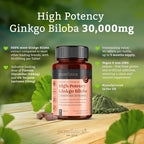 pureclinica Ginkgo Biloba 600mg 50:1 Extract - 90 Tablets - image 7