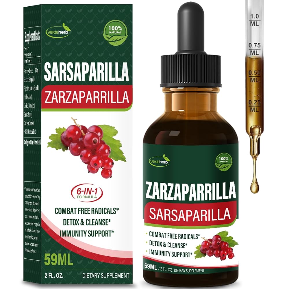 Verdeherb Sarsaparilla Extract Drops