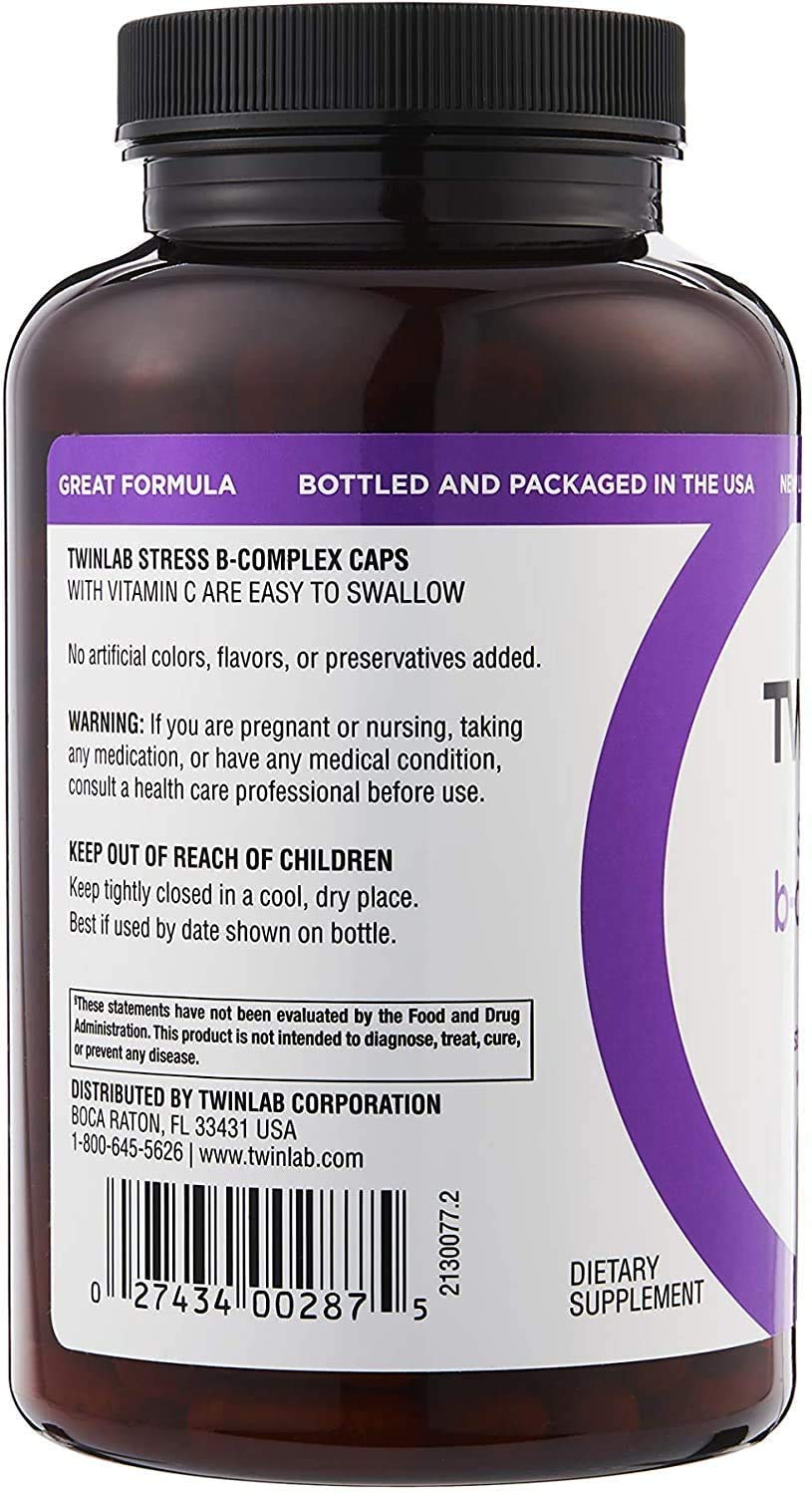 Twinlab Vitamin B Complex - 300 Capsules - image 3