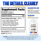 Pure DelaVita Multi Collagen 1800mg, 5 Types - 90 Capsules - image 6