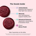OLLY Flawless Complexion Healthy Skin Support Gummies - 50 Count - image 2