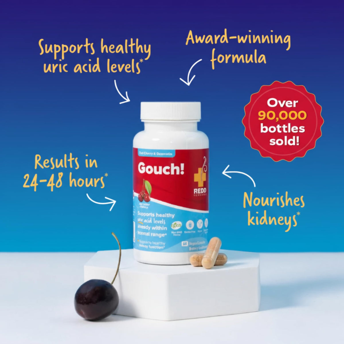 Redd Remedies - Gouch!, Encourages a Healthy Inflammatory Response