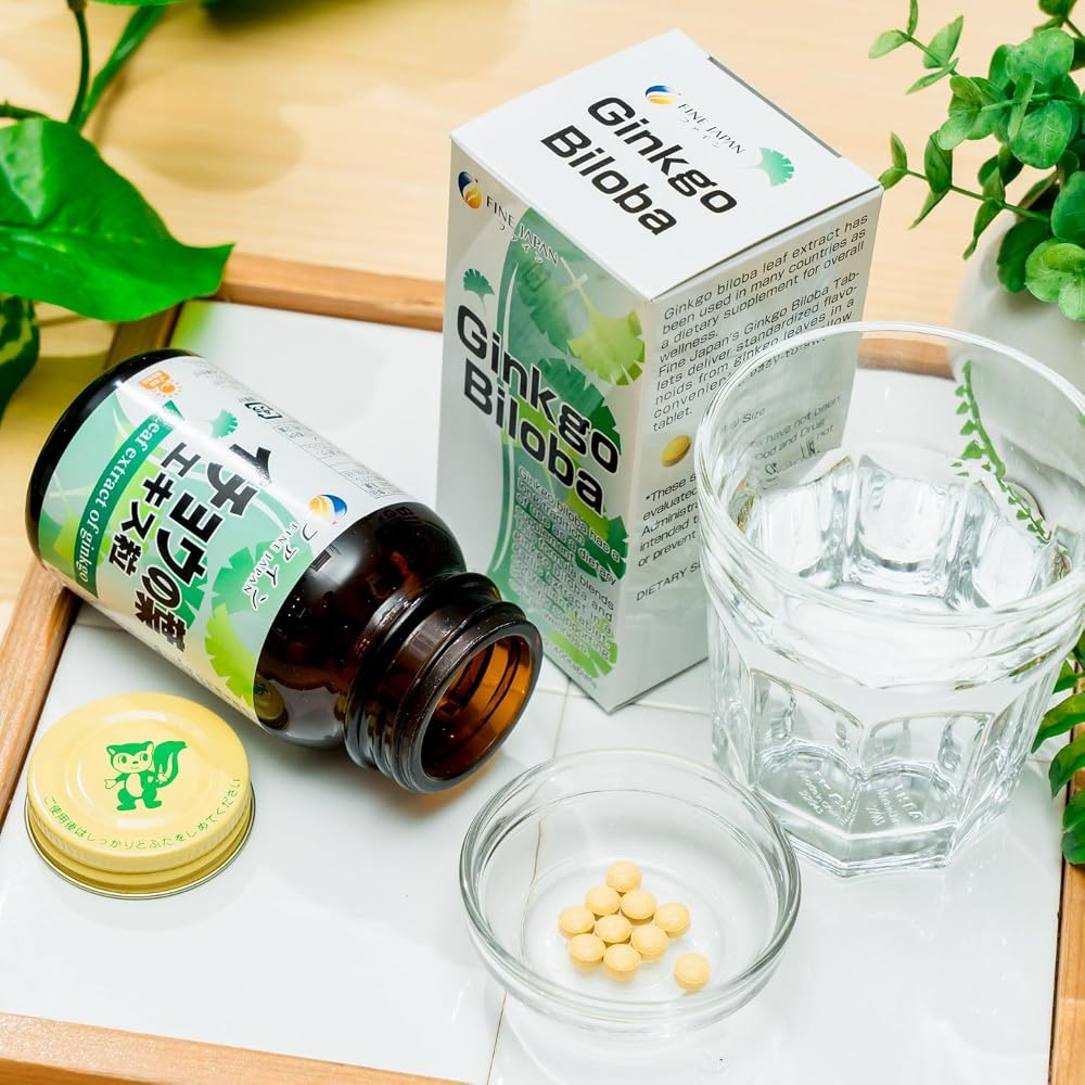 FINE JAPAN Ginkgo Biloba Leaf Extract Tablets - 400 Count - image 4