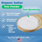 KALA HEALTH MSMPure MSM - Fine Powder Crystals