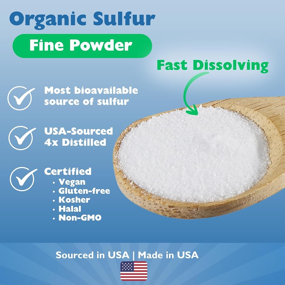 KALA HEALTH MSMPure MSM - Fine Powder Crystals