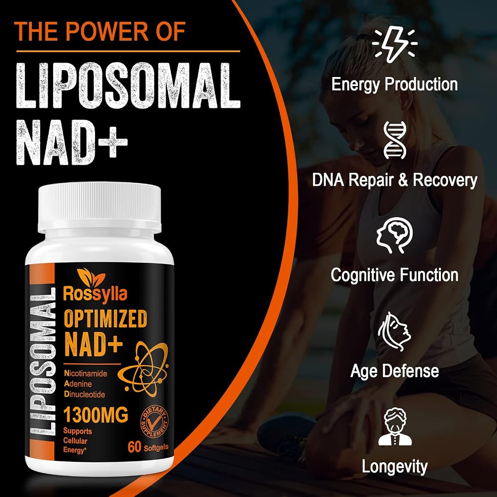 Rhameph Rossylla Liposomal NAD+ 1300 MG - 60 Capsules - image 5
