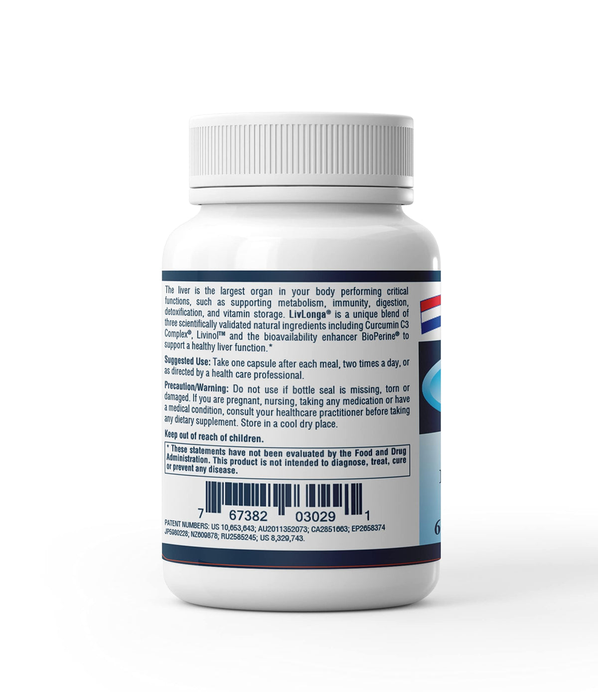 AFI LivLonga Liver Support Supplement - 60 Capsules - image 3