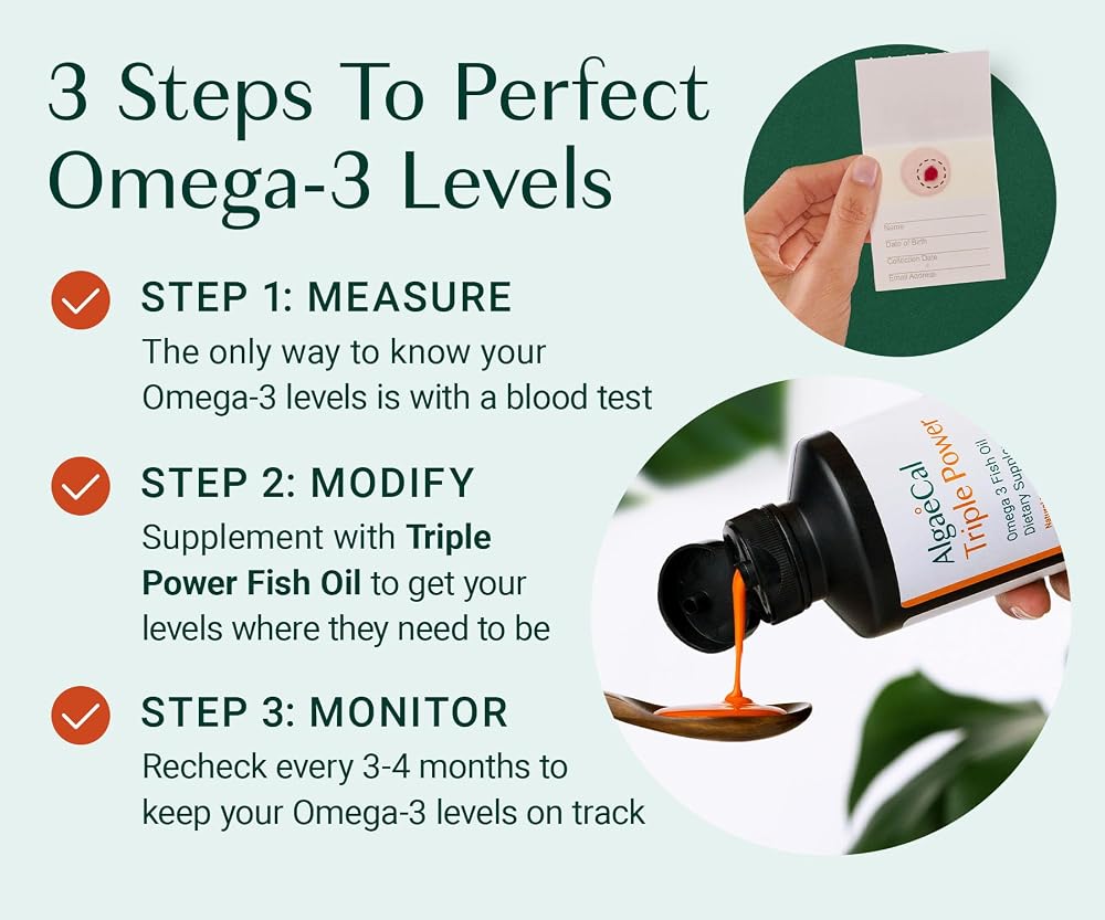 ALGAECAL Omega-3 Finger Test Kit - 1 Count - image 7