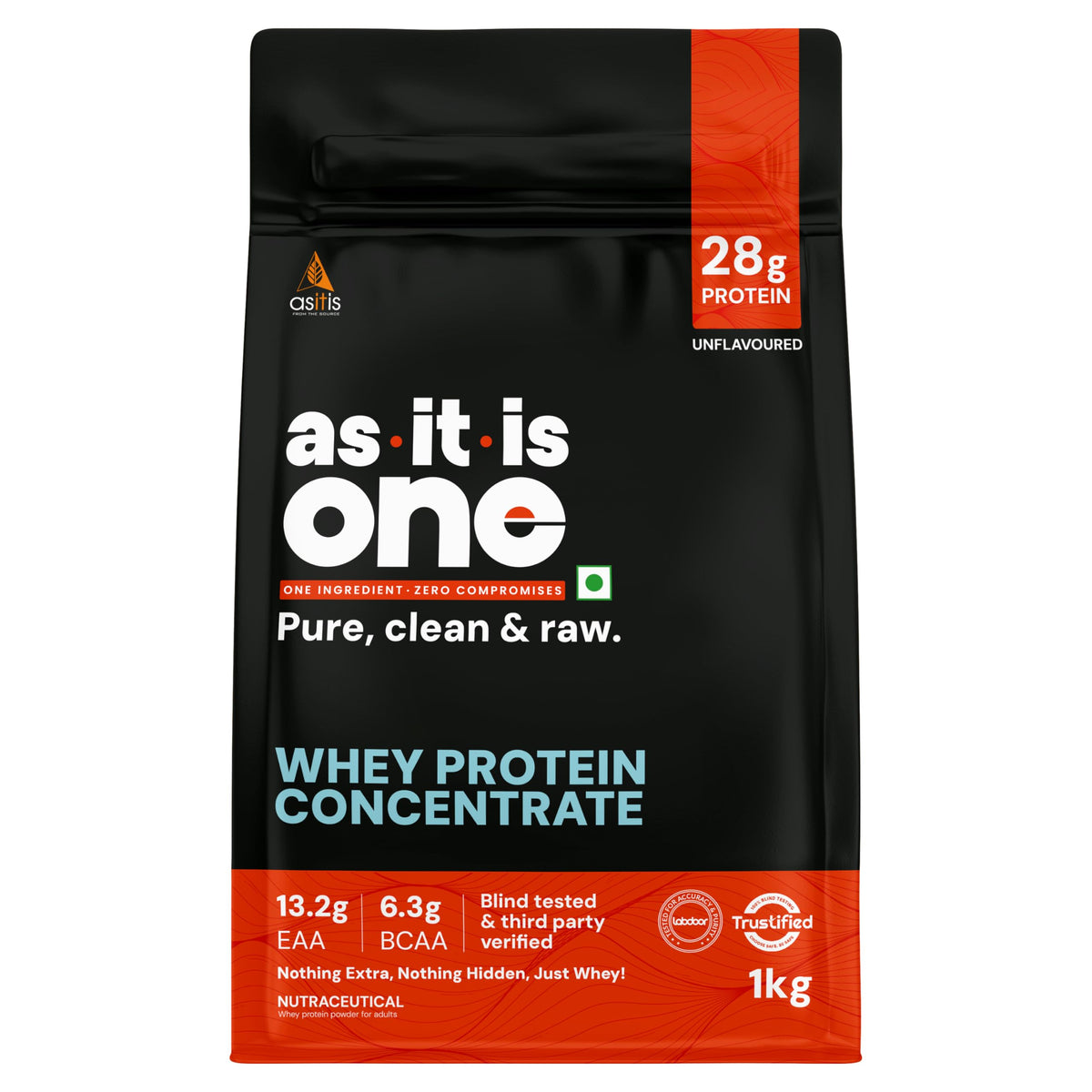 Asitis Nutrition Whey Protein Concentrate 80% - 1kg