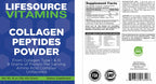 LifeSource Vitamins Collagen Peptides Powder - 45 Servings - image 5