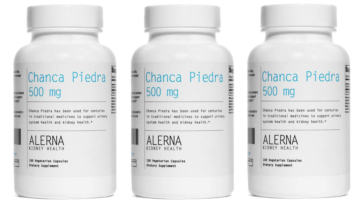 Alerna Kidney Health Chanca Piedra 500 mg - Kidney Stone Crusher