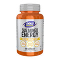 NOW Sports Sustained Energy Caffeine - 90 Vegetarian Capsules