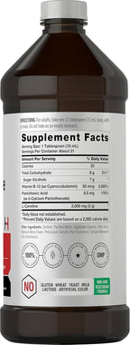 Horbäach L-Carnitine Liquid 3000 mg - 16 Fl Oz - image 2
