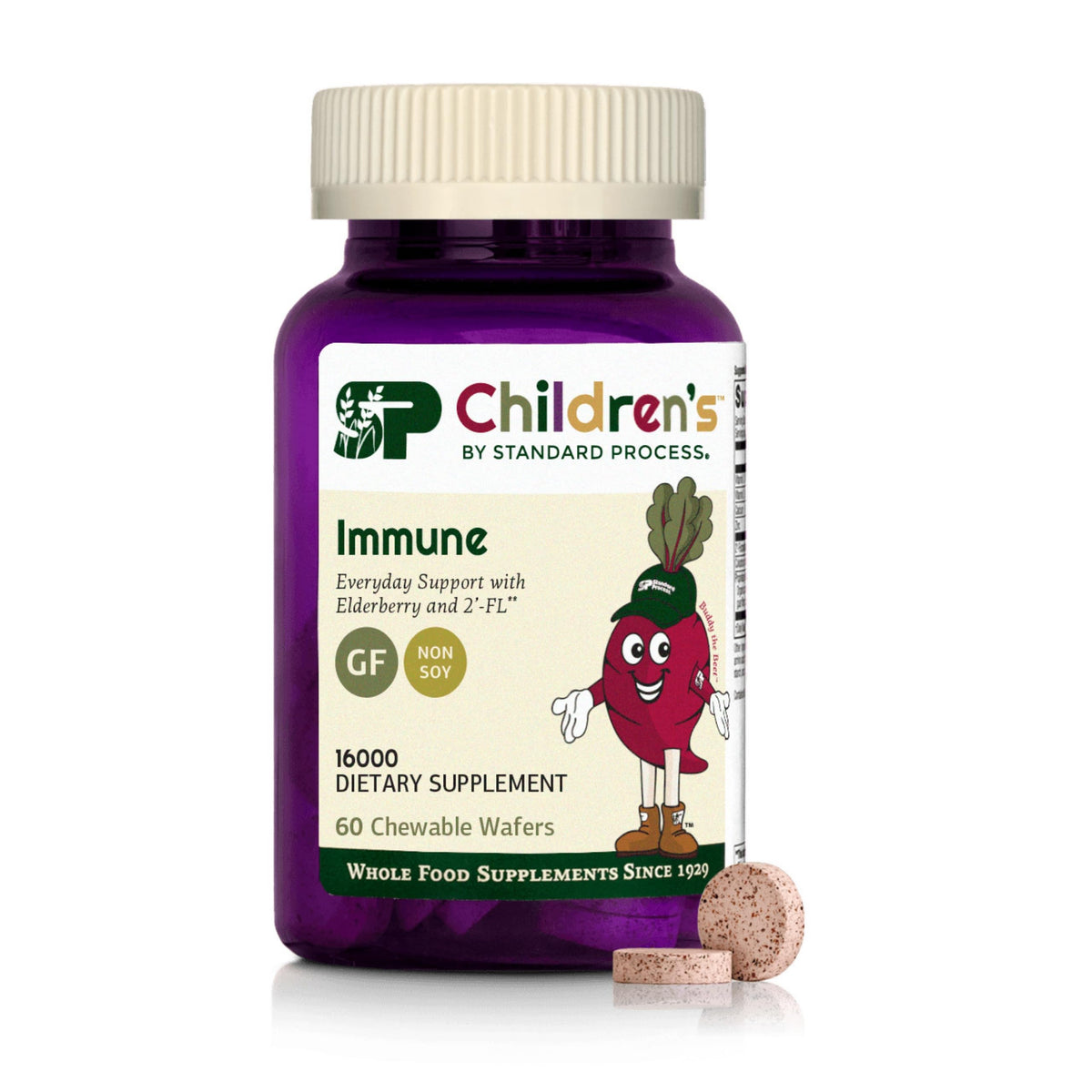 Standard Process Children's Immune Support Supplement - 60 Wafers