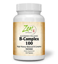 Zen Supplements B-Complex Vitamin - 100 Sustained-Release Tablets