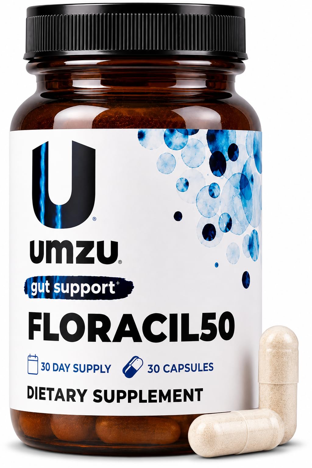 UMZU Floracil50 Probiotic Supplement 50 Billion CFU - 30 Capsules