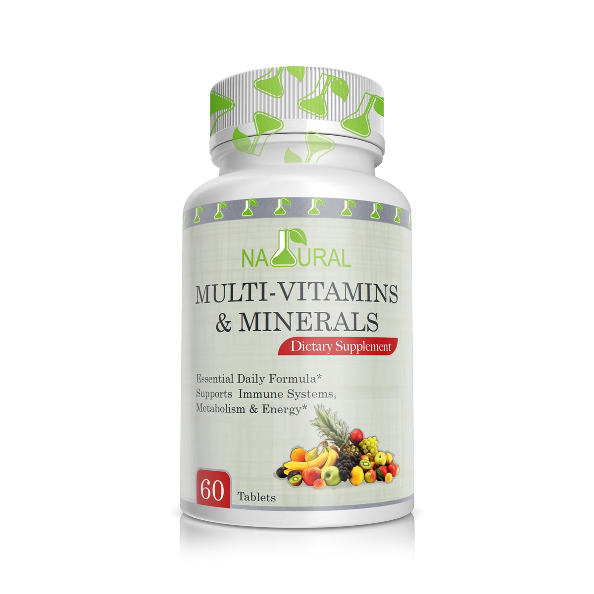Natural Med Lab Multi-Vitamin & Minerals - 60 Tablets