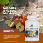 Nature's Lab Apple Cider Vinegar 1200mg with Chromium - 120 Capsules - image 3