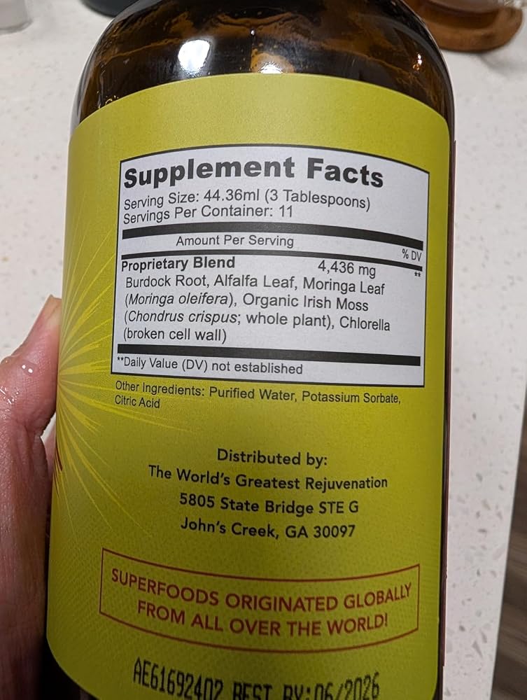 The World's Greatest Rejuvenation Liquid Multivitamin - 16 Fl Oz - image 8