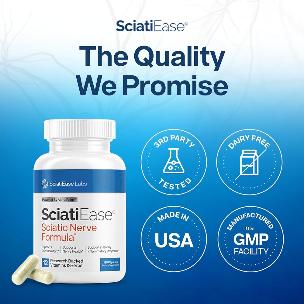 SciatiEase Sciatic Nerve Health Support Supplement - Nerve Support - image 7