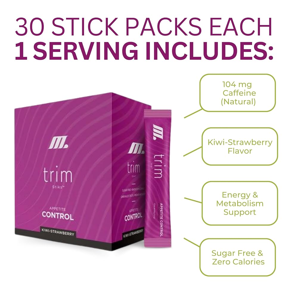 M Stiks Trim Energy Powder Kiwi-Strawberry - 30 Sticks - image 4