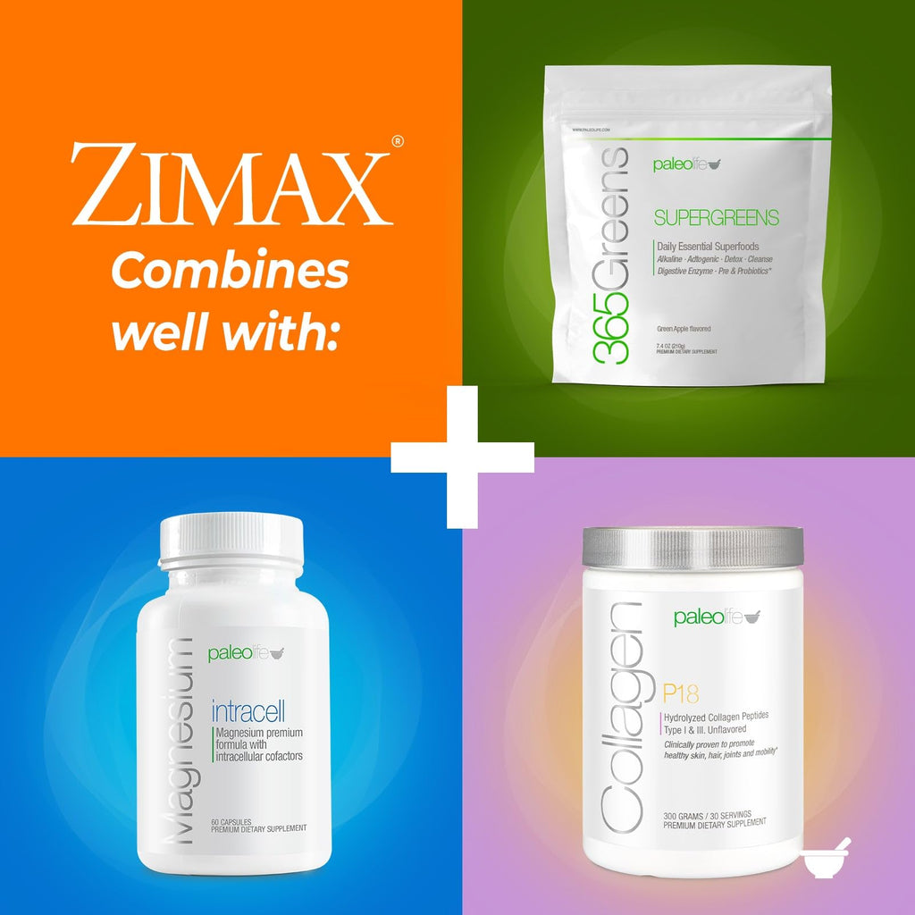 Paleolf ZIMAX Super ANTIOXIDANT - 100% Natural - High Absorption
