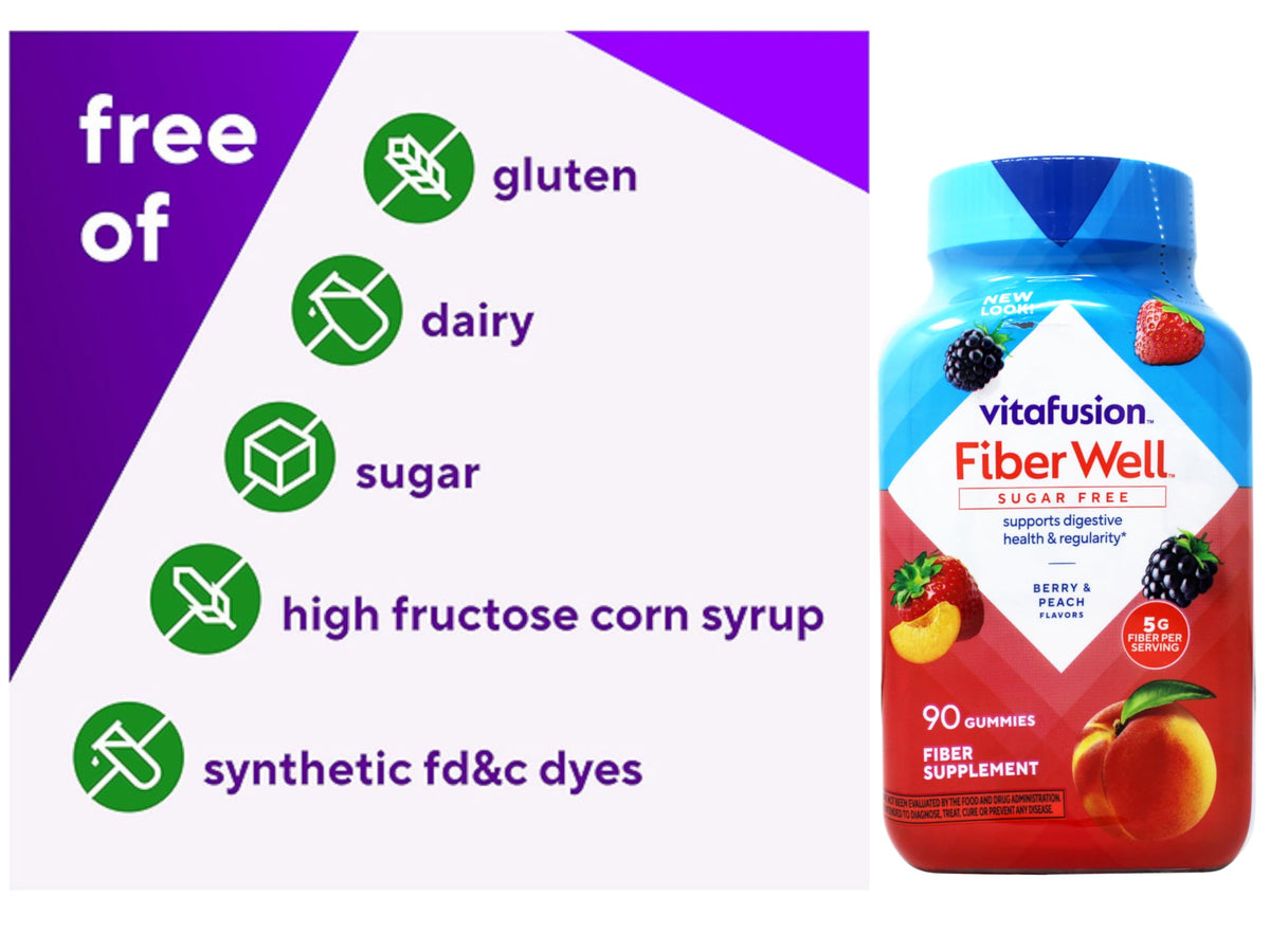 Outccogo VitaFusion Fiber Well Gummies Dietary Fiber - 450 Gummies - image 4