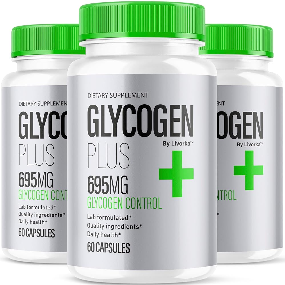 LIVORKA Glycogen Plus Capsules for Overall Health - 180 Capsules