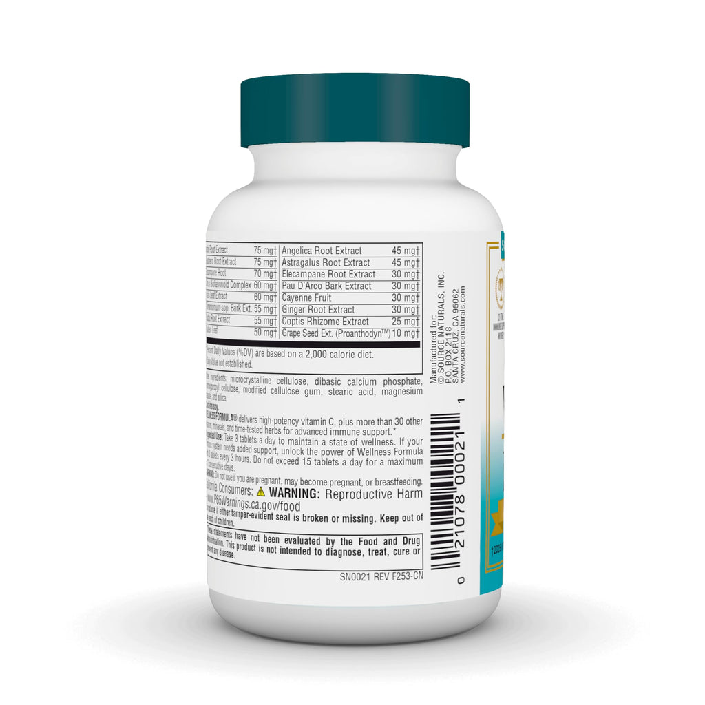 Source Naturals Wellness Formula, Herbal Defense Complex
