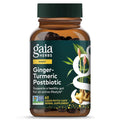 Gaia Herbs Ginger-Turmeric Postbiotic - 60 Vegan Capsules
