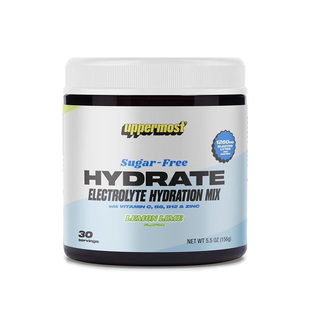 UPPERMOST Hydrate Electrolytes Powder Drink Mix - 30 Servings