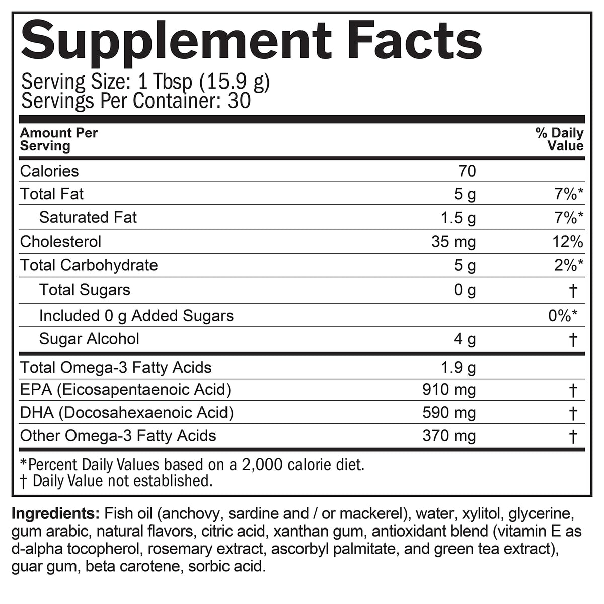 BrainMD Omega-3 Power Squeeze Citrus Blast Fish Oil - 16.8 Fl Oz - image 4