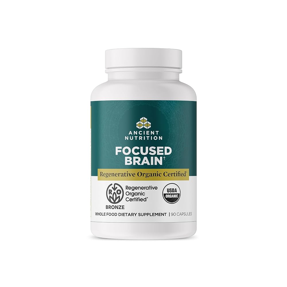 Ancient Nutrition Regenerative Organic Certified Vitamins and Minerals
