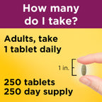 Nature Made Prenatal Multivitamin with Folic Acid - 250 Tablets - image 5