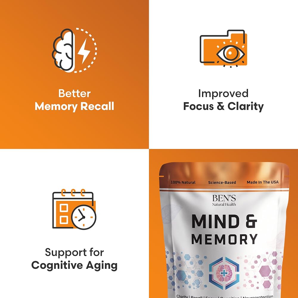Ben's Natural Health Mind & Memory Supplement