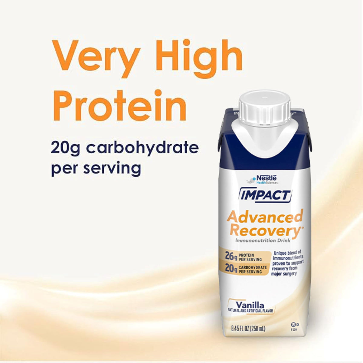 Impact Advanced Recovery Drink Vanilla - Pack of 10 - image 4