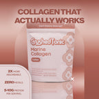 Crushed Tonic Korean Beauty Collagen Powder Coffee - 15 Sticks - image 2