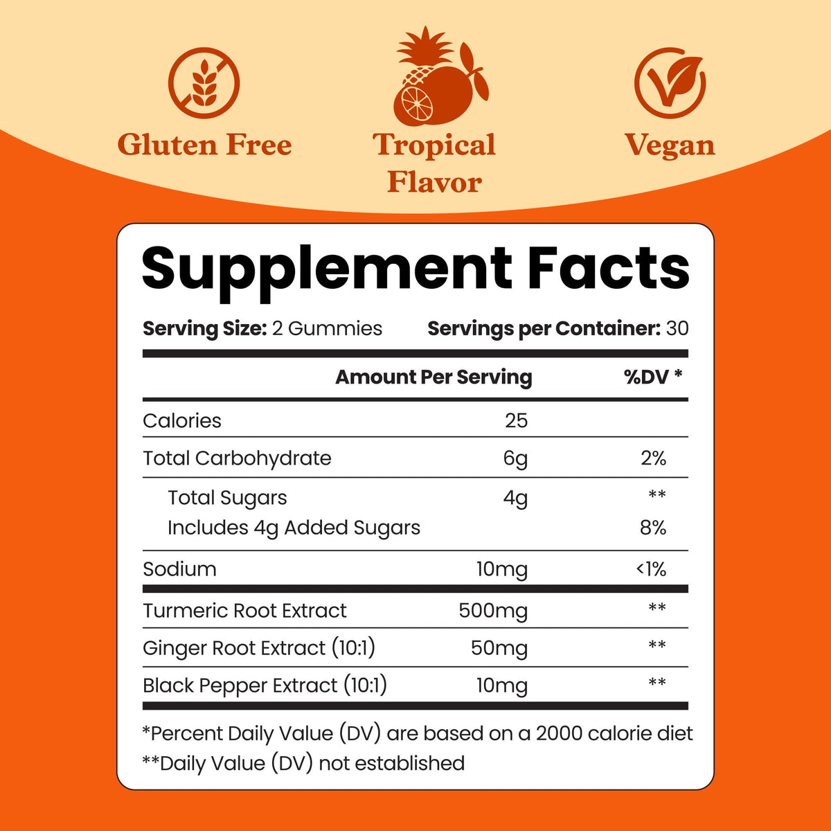 BeLive Turmeric and Ginger Gummies Joint Support - 60 Count - image 2