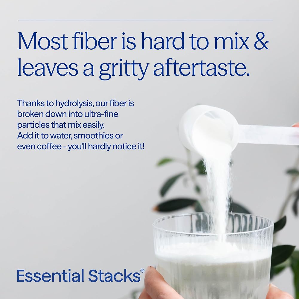 Essential Stacks Sunfiber PHGG & Acacia Fiber Powder - 7.4 oz - image 8
