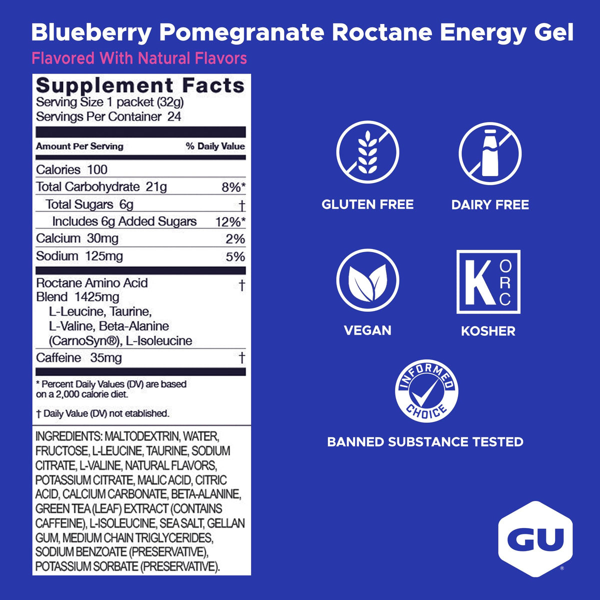 GU Energy Roctane Ultra Endurance Energy Gel