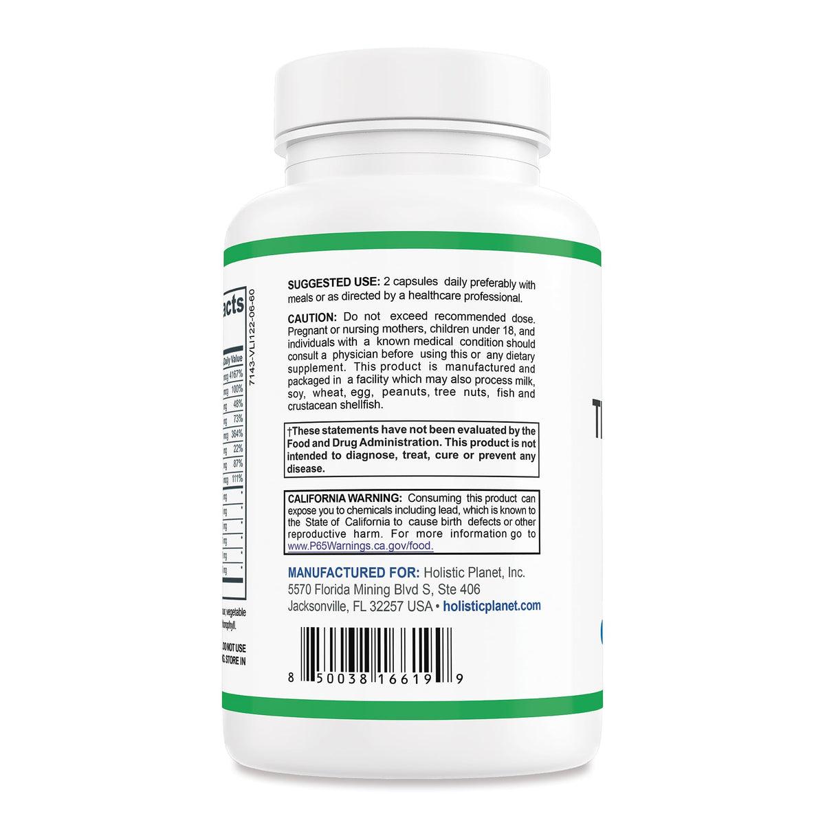 Holistic Planet Thyroid Support - 60 Capsules - image 9