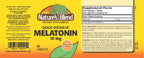 Nature's Blend Melatonin 10mg Sleep Support - 60 Tablets - image 2