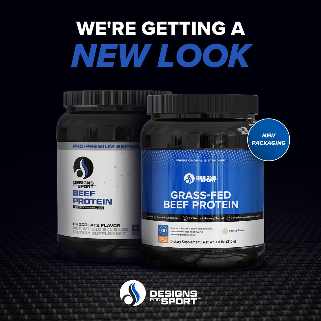 Designs for Sport Beef Protein Powder