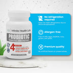 Infinite Health Labs Probiotic Supplement 2.1 Billion CFUs - 90 Capsules - image 6