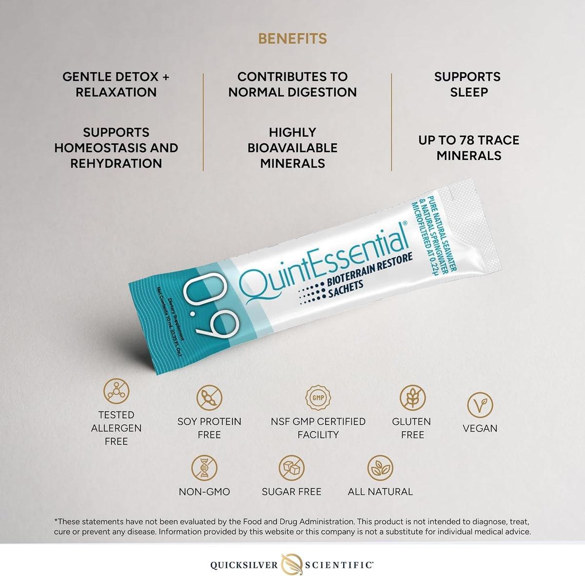 Quicksilver Scientific Quintessential 0.9 Sachets - 30 Count - image 4