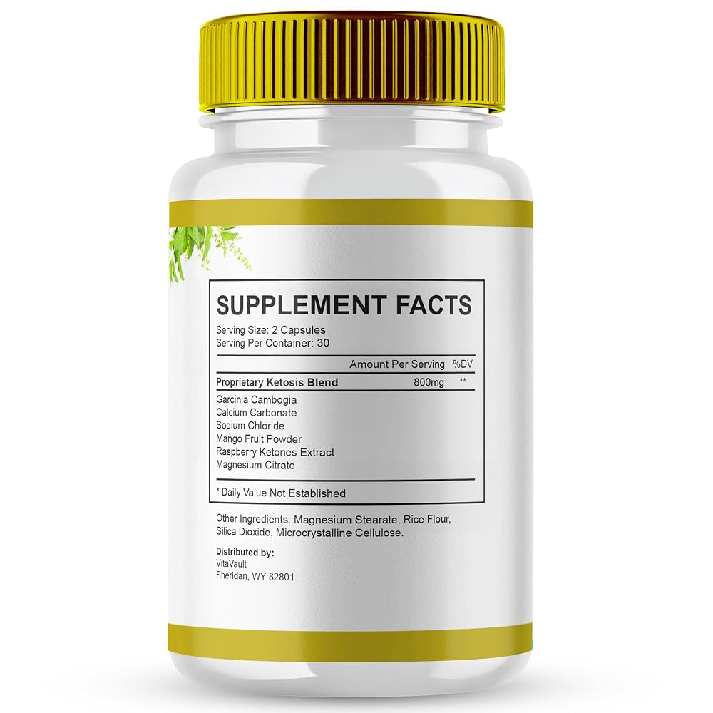 Vitavault SlimLeaf Keto Capsules Advanced Formula - 300 Count - image 2